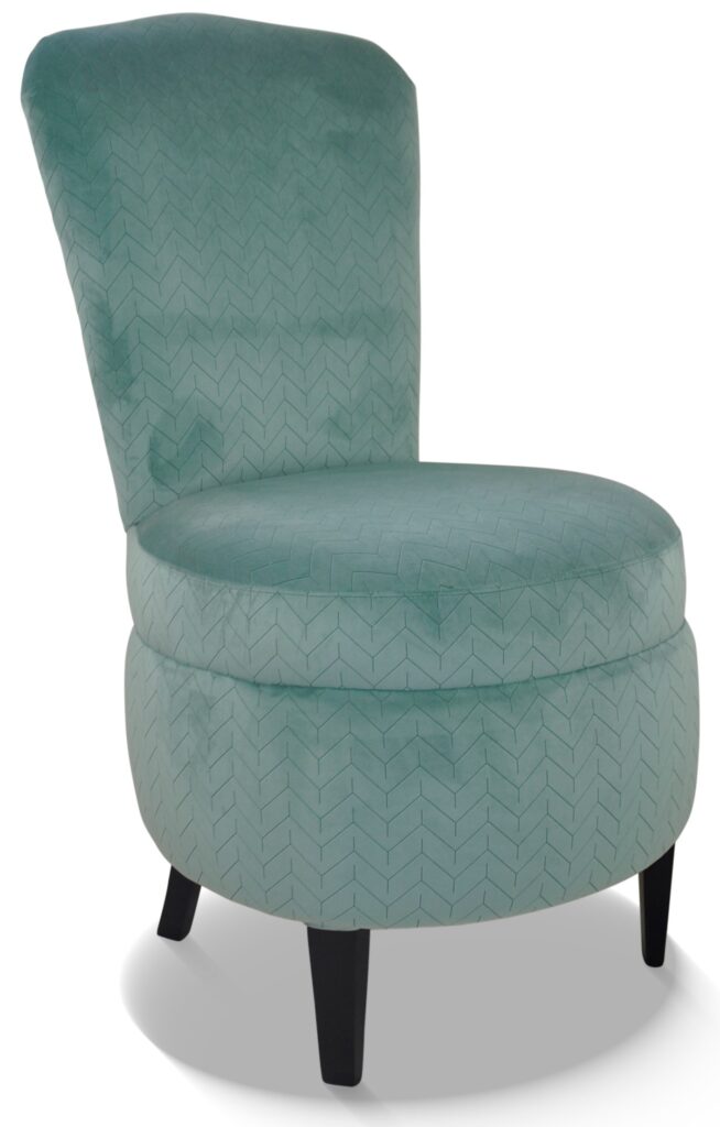 MAUD laque noire tissu gen 38