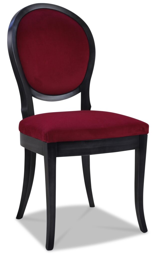 PAULINE laque noire tissu brunei 22