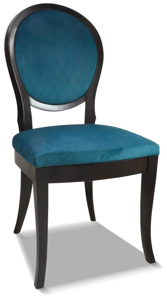 PAULINE laque noire tissu rombo 13