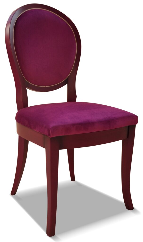 PAULINE laque framboise tissu brunei 2