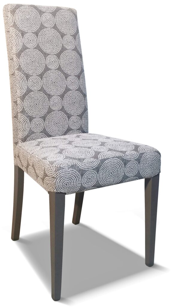 HONORINE laque taupe tissu luna face blanche