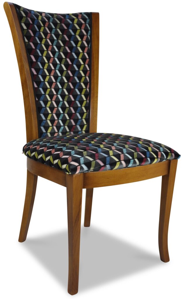 LOU teinte CH patiné tissu splendide noir