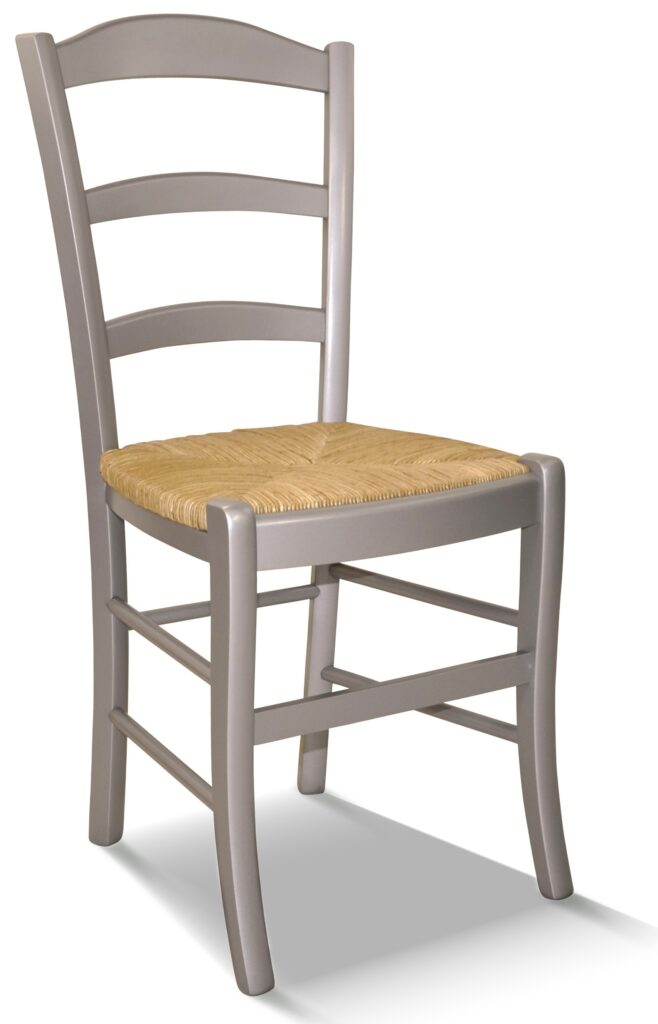 109 laque alu assise paille