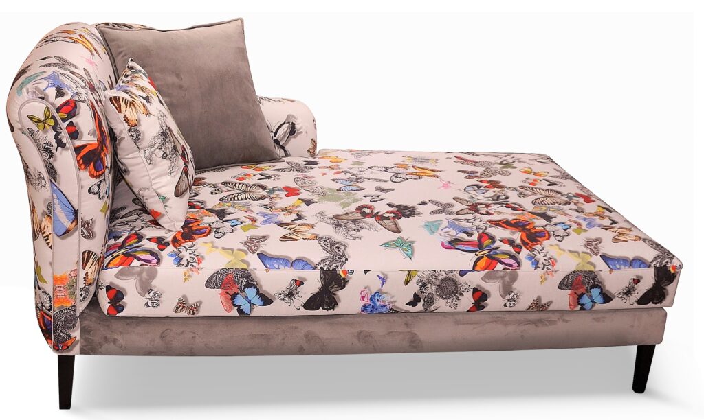 MÉRIDIENNE tissus papillon et brunei 5