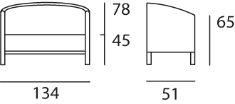 CANAPÉ JULIEN Côtes