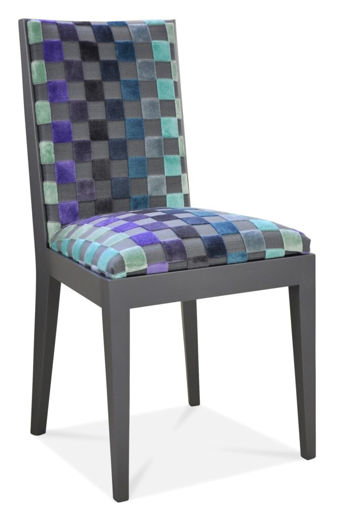 ALYSÉE tissu carre mauve