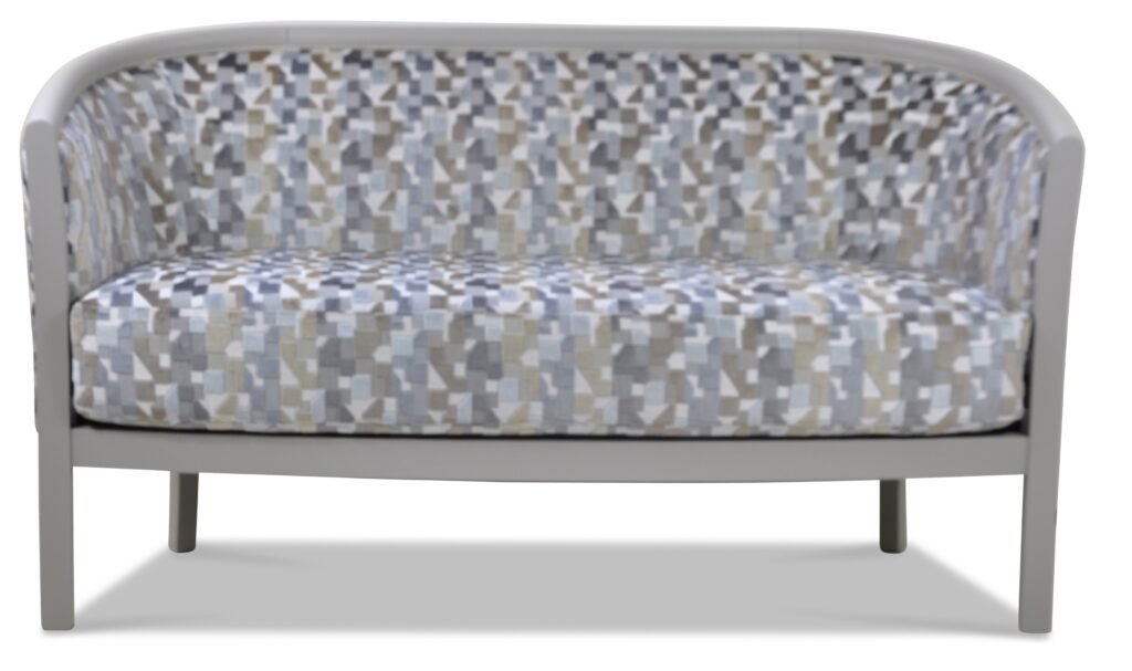 CANAPÉ JULIEN tissu indiana clair