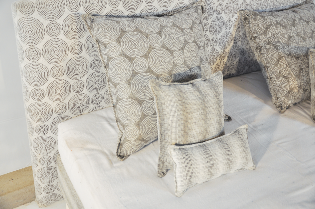 AGATHE tissus luna coussins clair duo