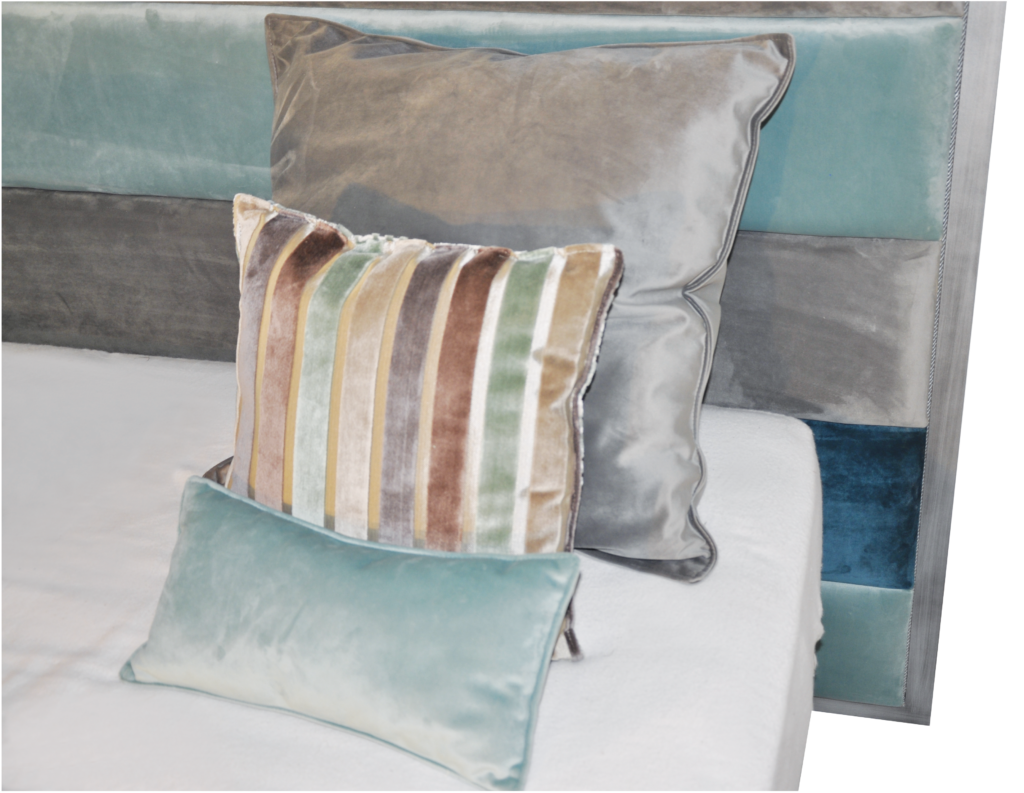 coussins tissus brunei sarnia aqua