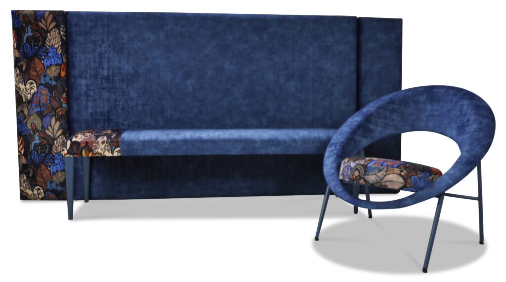 ensemble de lit CONSTANCE et fauteuil