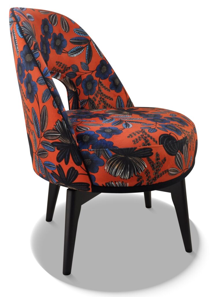 HUGO laque noire tissu eurydice