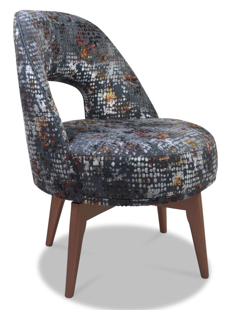 HUGO laque cuivre tissu scintillant