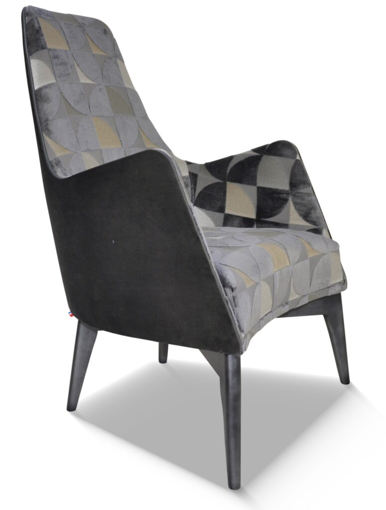 HARRY laque vieil argent tissus extérieur brunei 2 interieur oregon