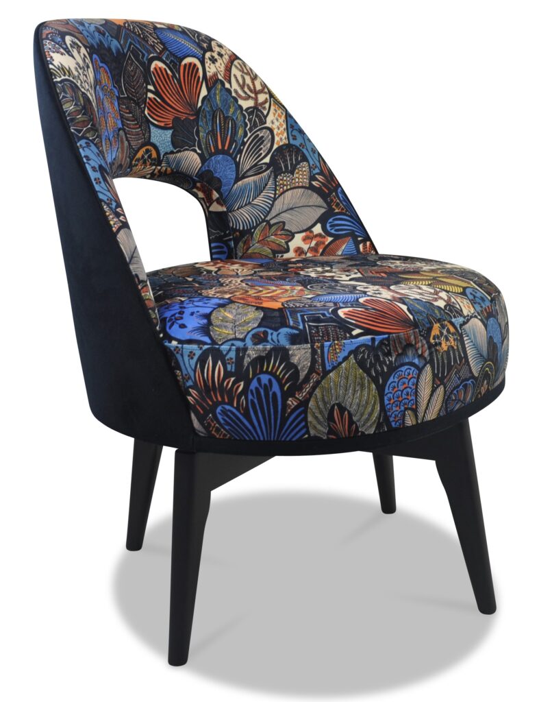 HUGO laque noire tissus dos arrière brunei 1 restant josephine