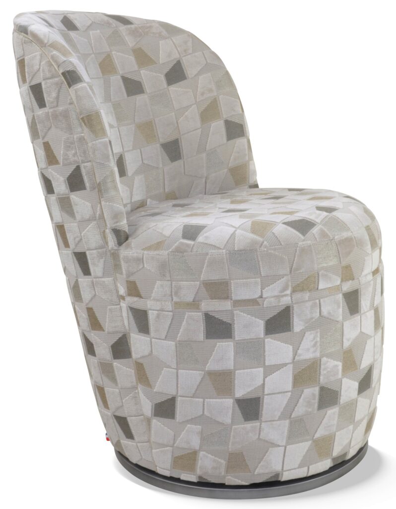 ADÈLE laque vieil argent tissu utah