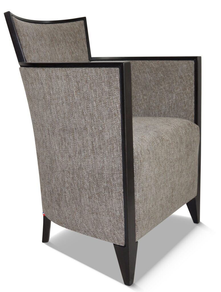 NATHAN laque noire tissu saima 03