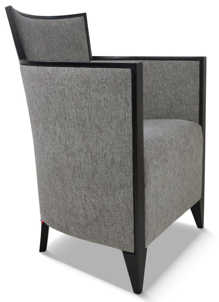 NATHAN laque noire tissu saima 02