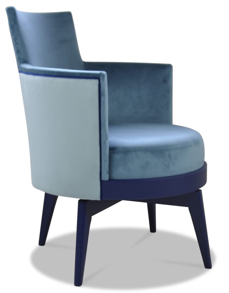 MATHIS laque bleu 4 tisssu exterieur brunei 38 interieur brunei 37