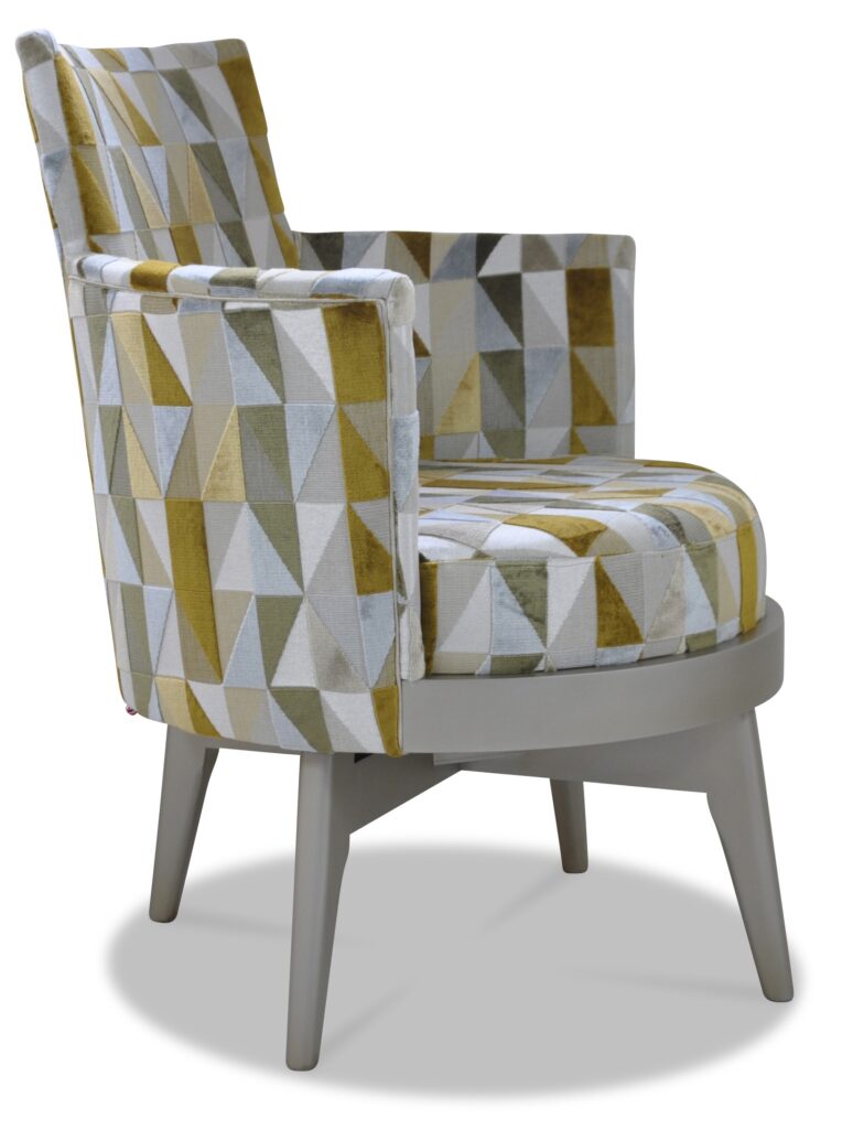 MATHIS laque étain tissu georgia