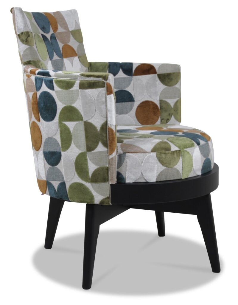 MATHIS laque noire tissu orla