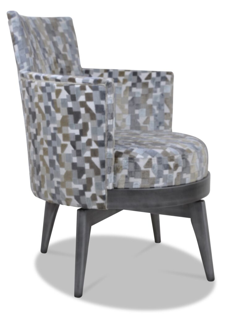 MATHIS laque vieil argent tissu indiana clair