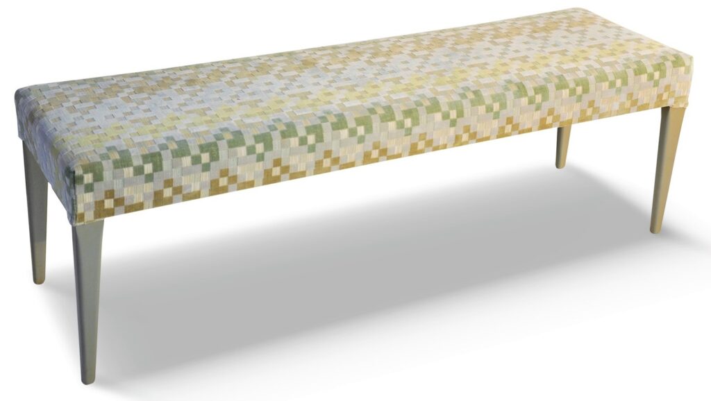 GABRIEL laque alu tissu palm pastel