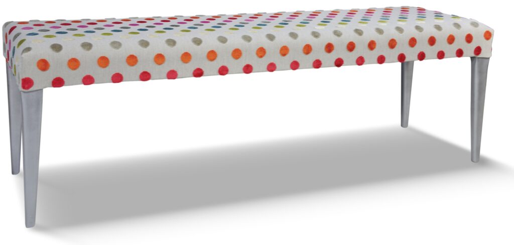 GABRIEL laque alu tissu revue pois