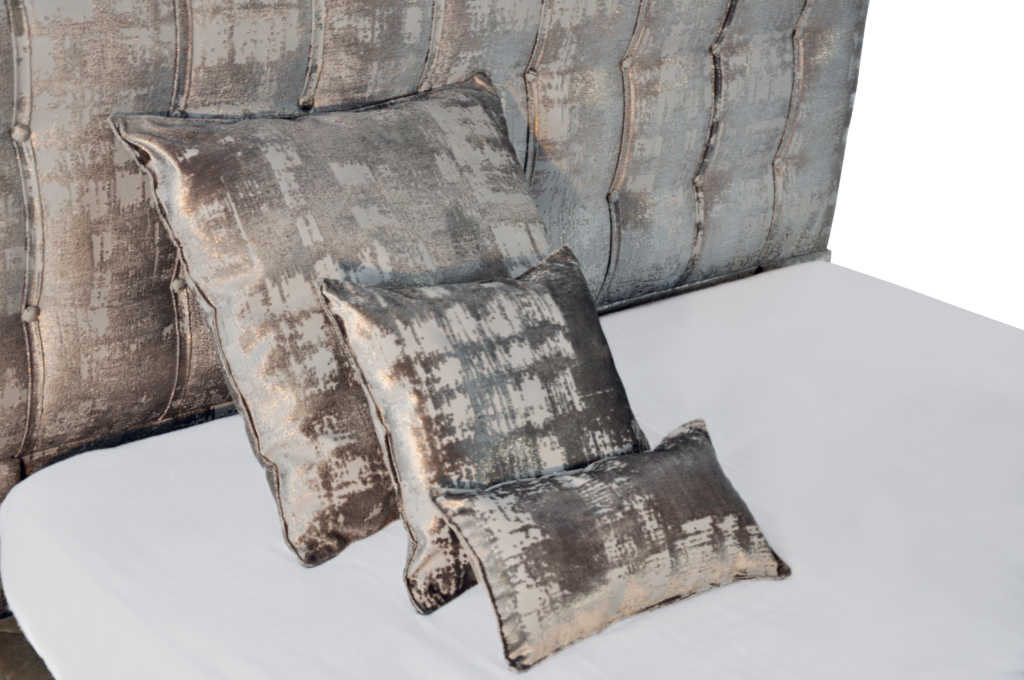 JADE coussins assortis tissu aphrodite