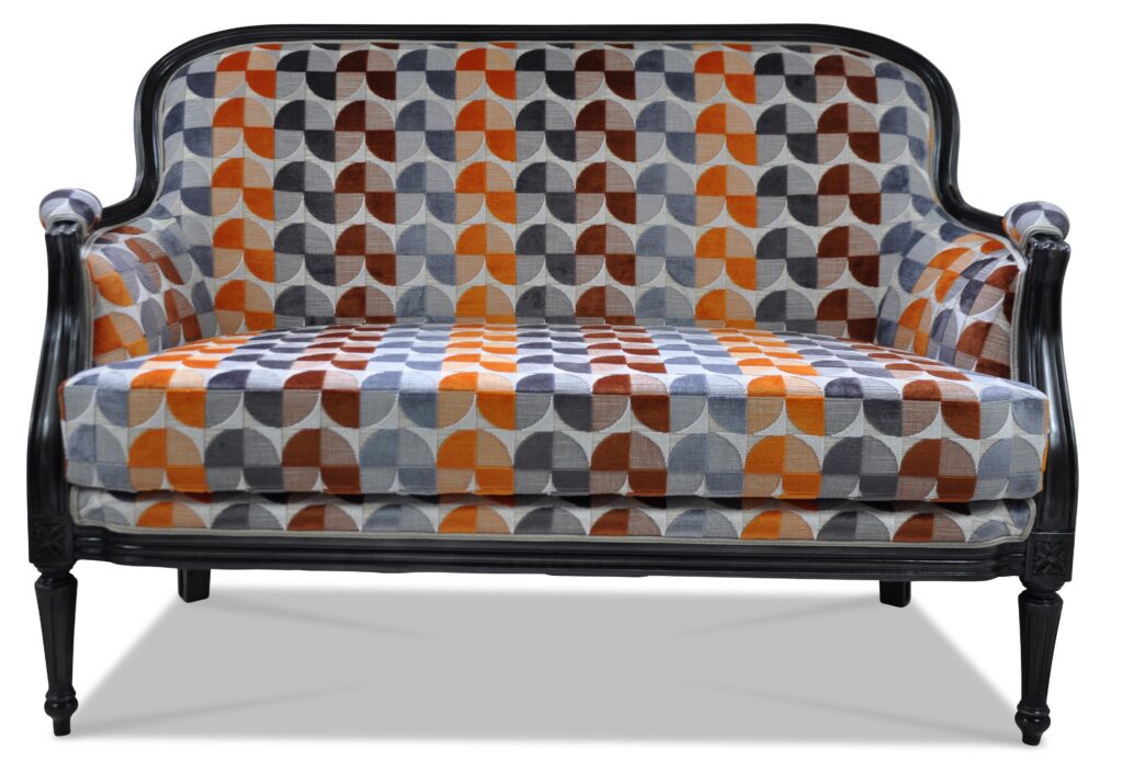 MAXENS laque oxyde tissu mississipi orange