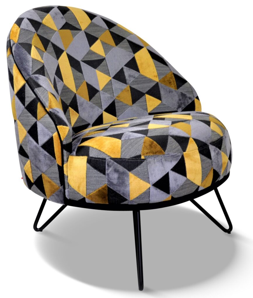 LÉA laque noire tissu brunei 1 et idaho