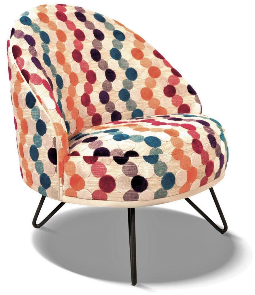 LÉA laque anthracite tissu nevada et brunei 5