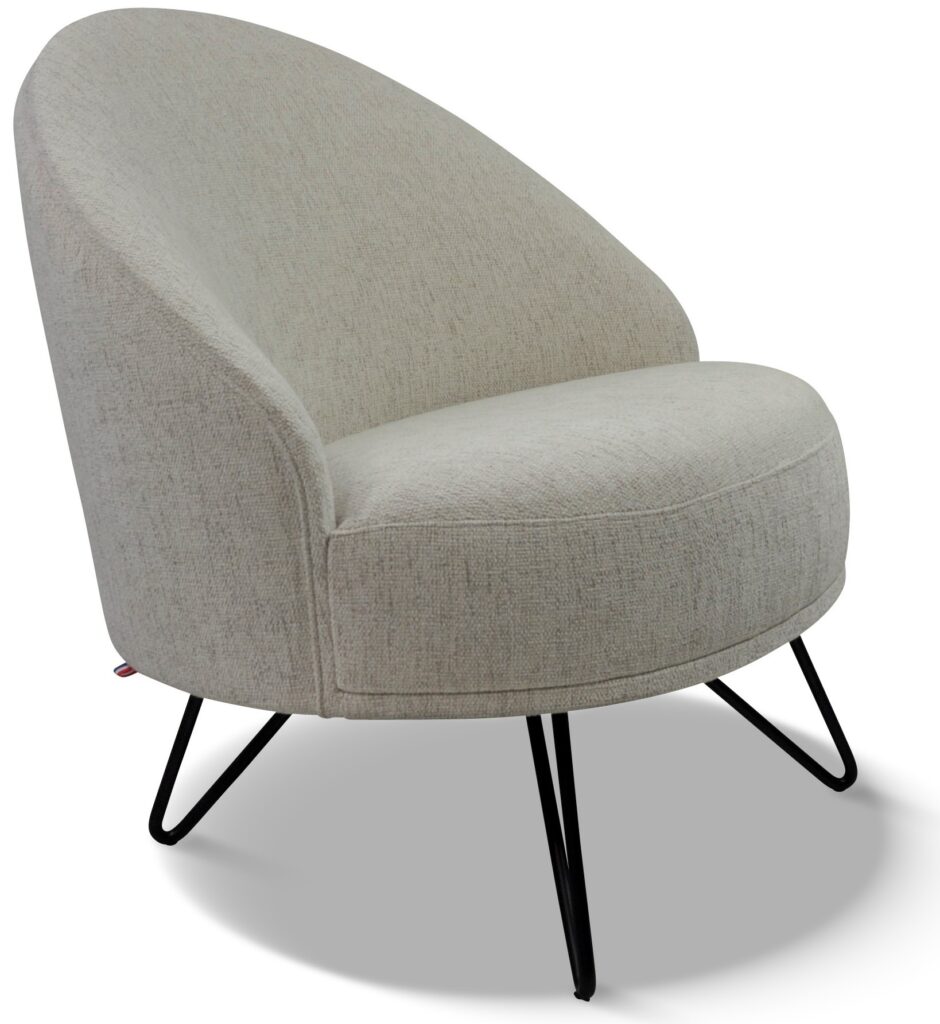 LÉA laque noire tissu saima 00