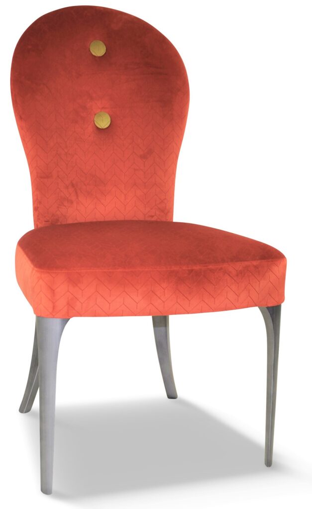 ASHLEY laque vieil argent tissu rombo 27 boutonnage rombo 8