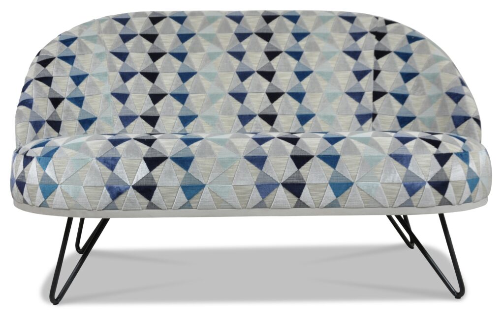 CANAPÉ LÉA tissus orlando bleu et brunei 6