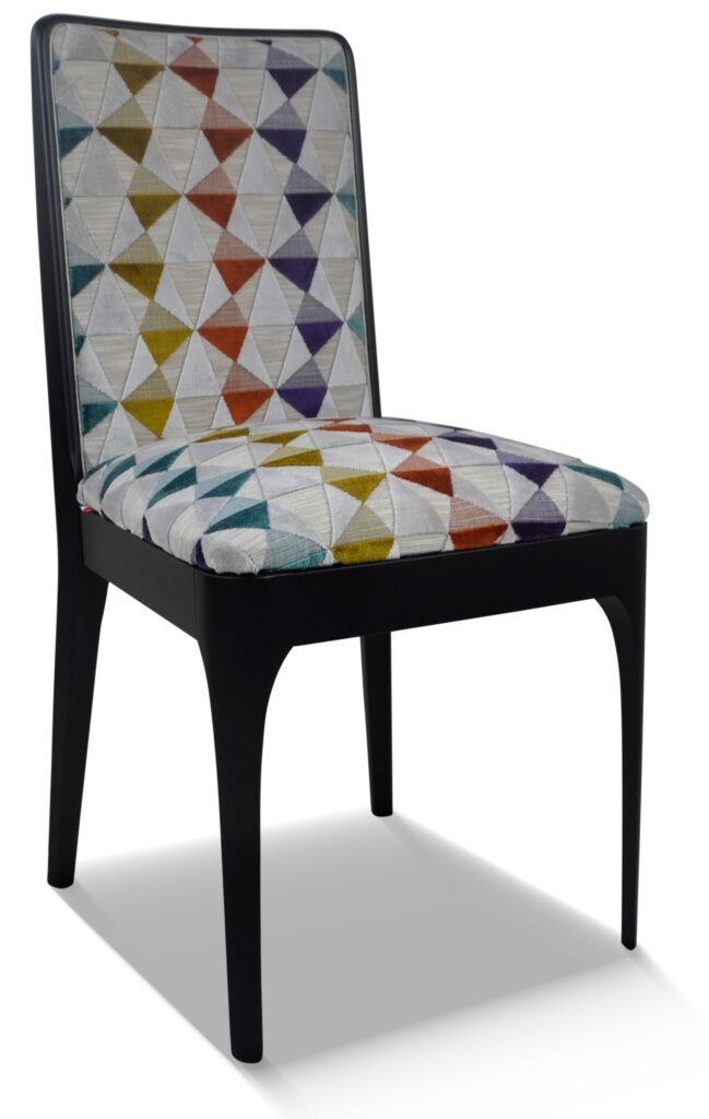 AUGUSTINE laque noire tissu louisianne