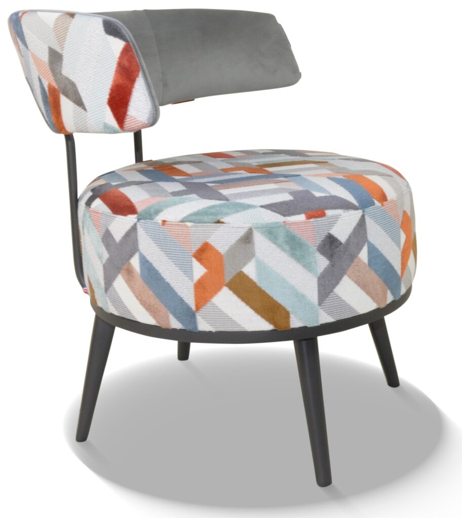 LOLA laque taupe tissus dulcis dossier avant brunei 3