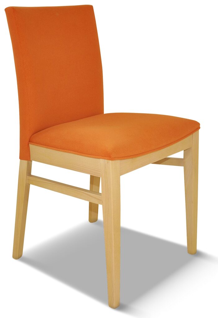 ANGIE vernis naturel tissu pvc orange