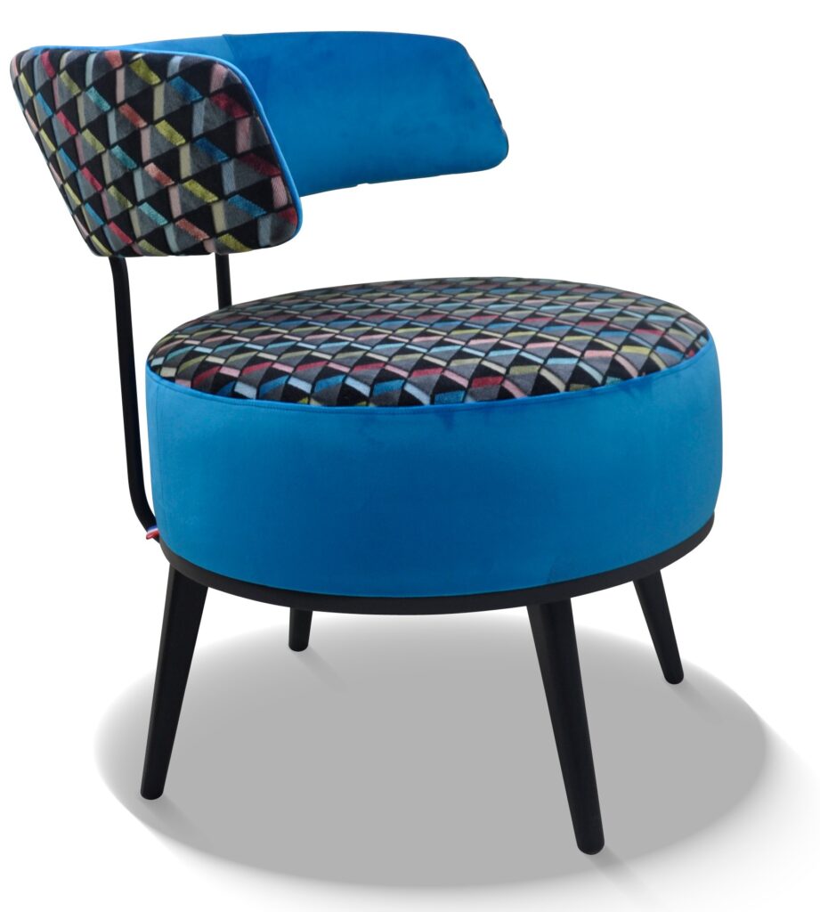 LOLA laque noire tissus devanture et dos avant brunei 36 dessus assise et dos arrière splendide noir