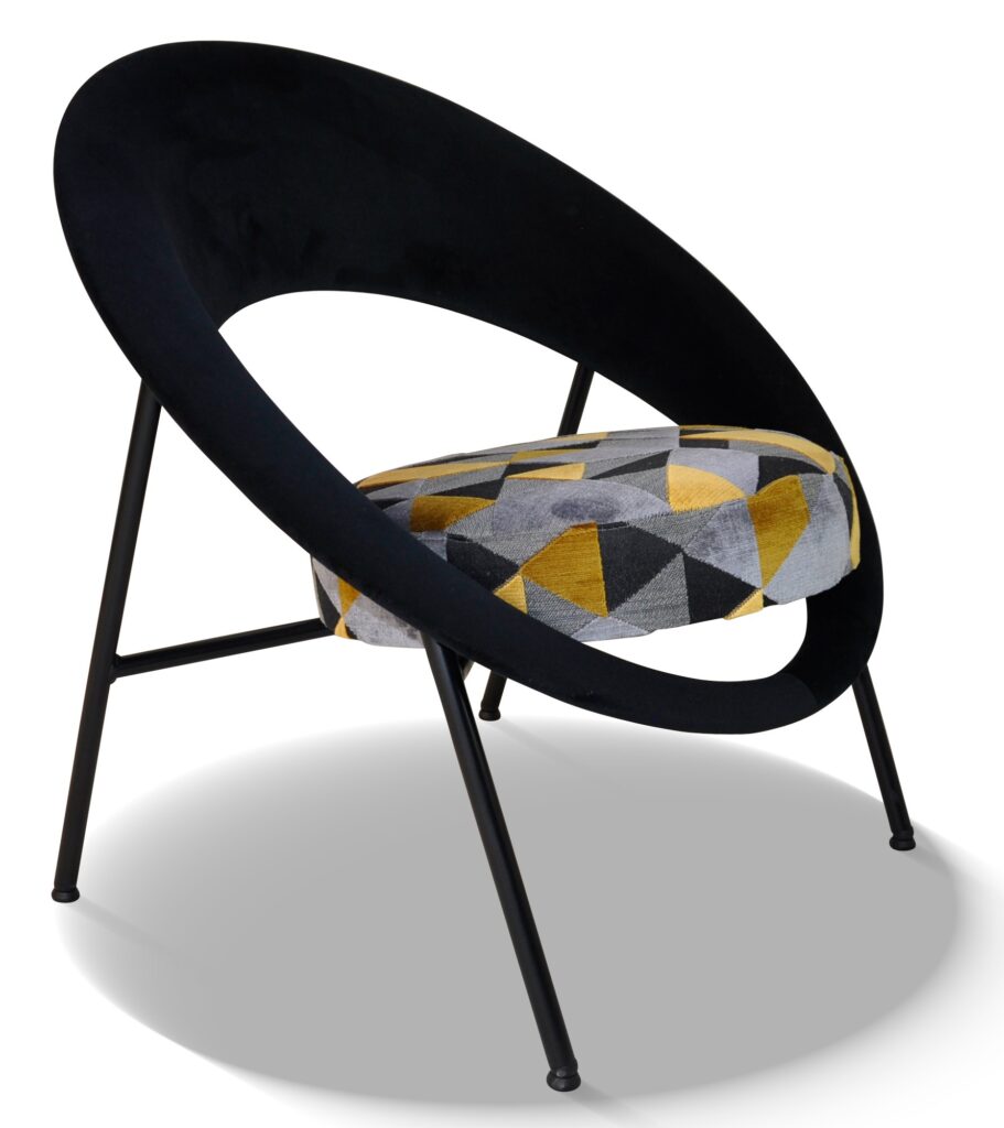 SATURN 71 laque noire tissus dossier brunei 1 assise idaho