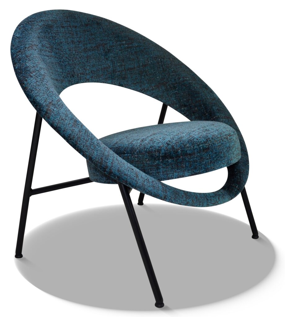 SATURN 71 laque noire tissu Porto Vecchio