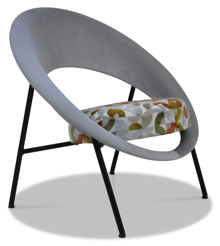 SATURN 71 laque noire tissus dossier brunei 5 assise minesso