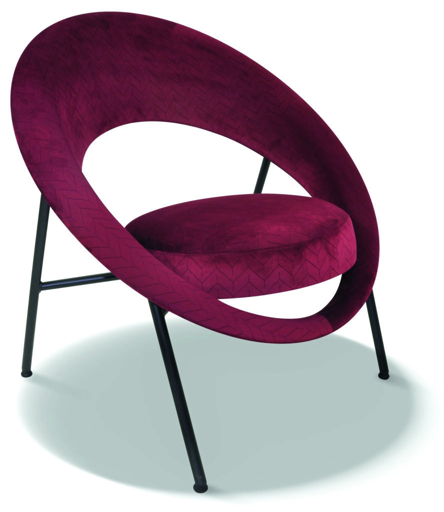 SATURN 71 laque noire tissu rombo 33