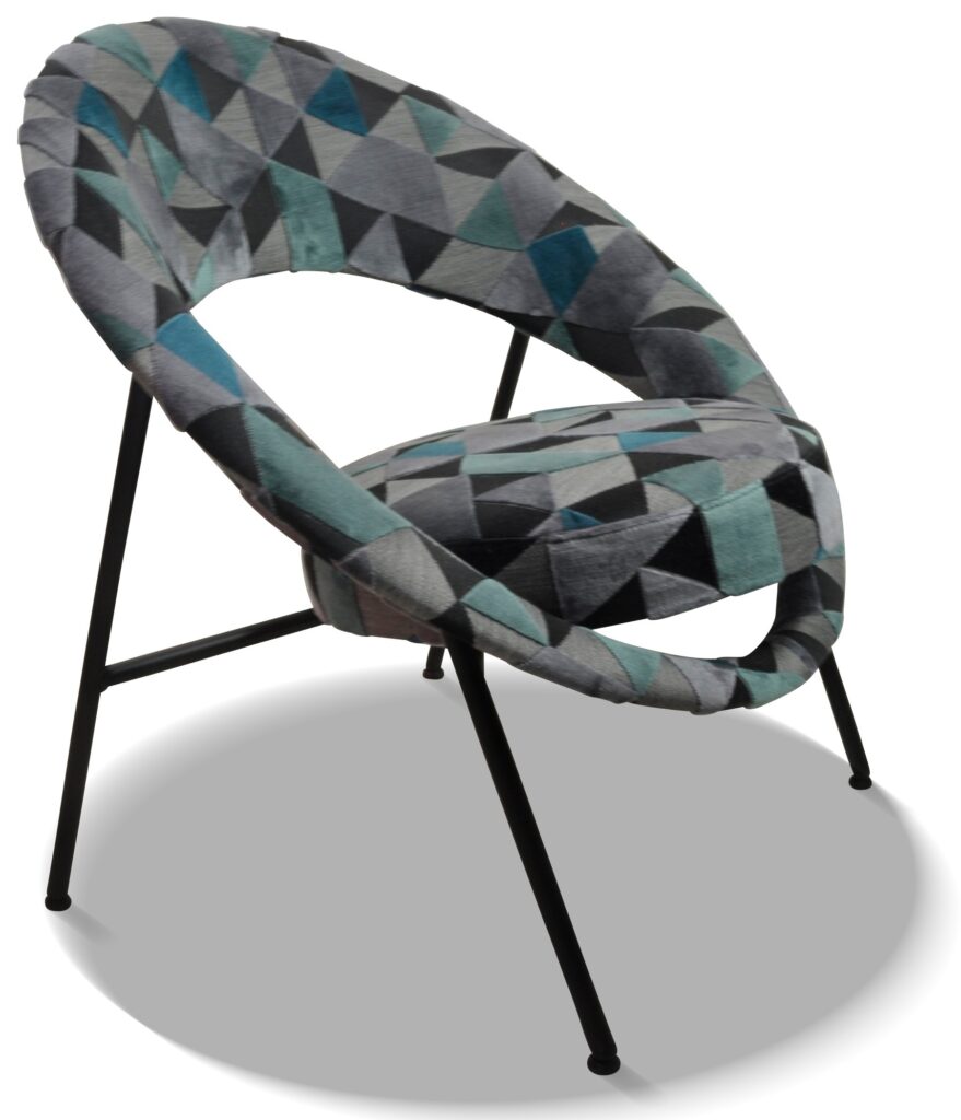 SATURN 71 laque noire tissu arizona