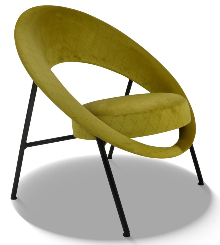 SATURN 71 laque noire tissu rombo 8