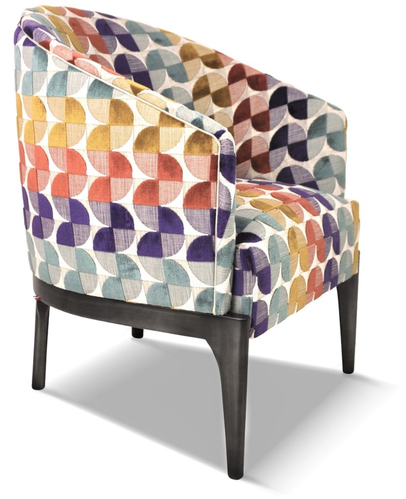 VICTOR laque oxyde tissu mississipi doré