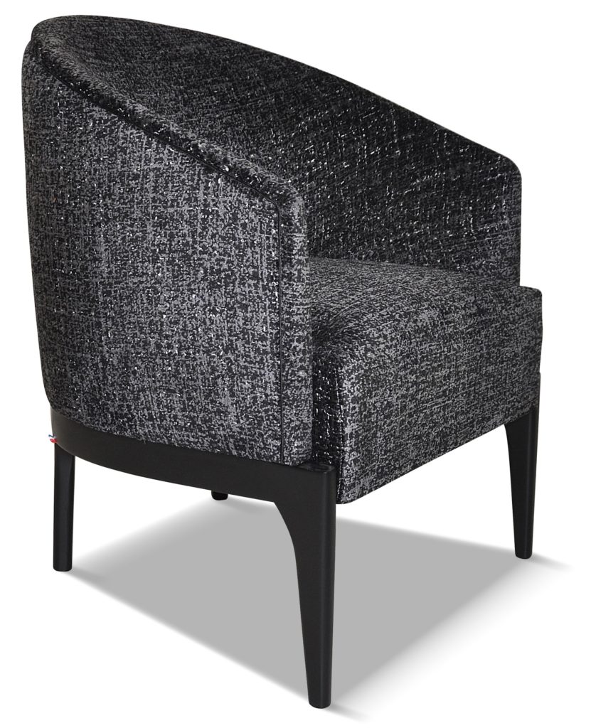 VICTOR laque noire tissu voie lactée