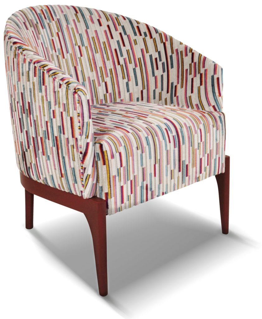 VICTOR laque rouge tissu tempo