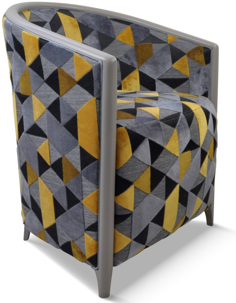 BEN laque gris mod tissu idaho