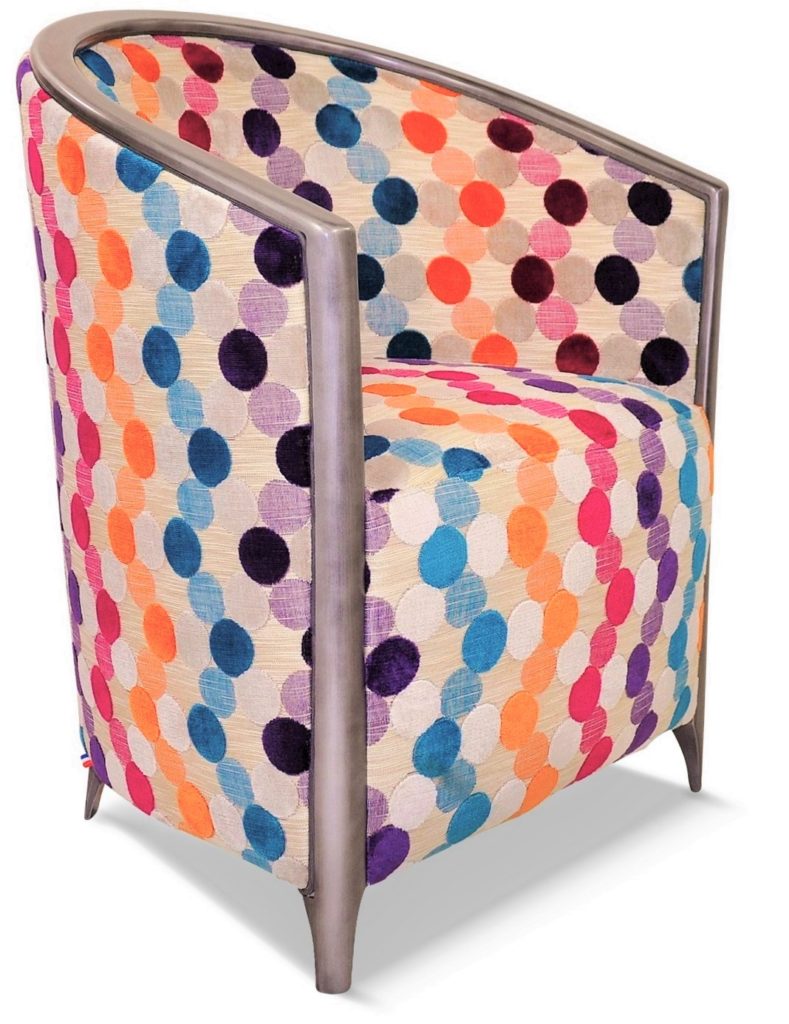 BEN laque vieil argent tissu nevada