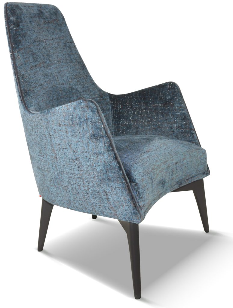 HARRY laque anthracite tissu porto vecchio